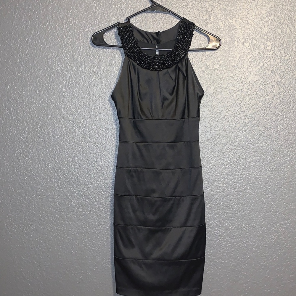 B Darlin black dress
